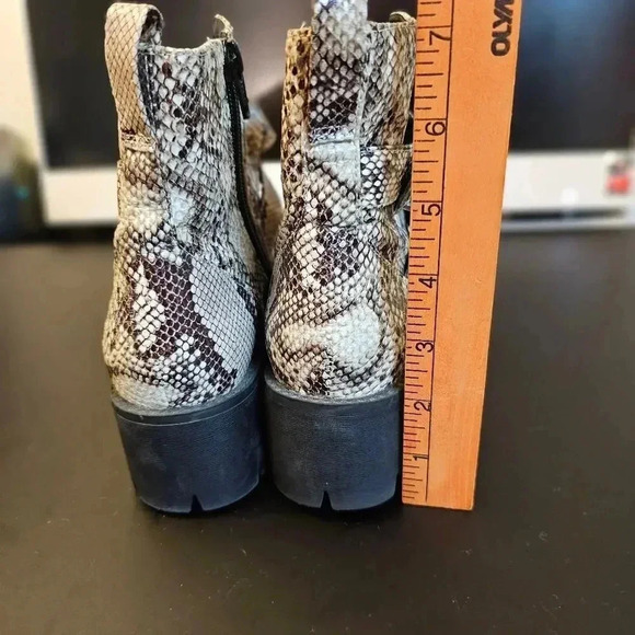 BP Snake Skin Combat Boots - Picture 8 of 14